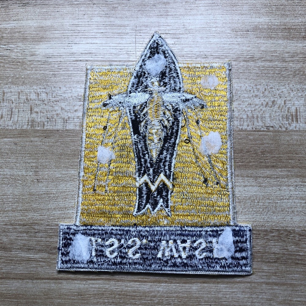 VINTAGE THEATER MADE US NAVY USS WASP SHIPS PATCH