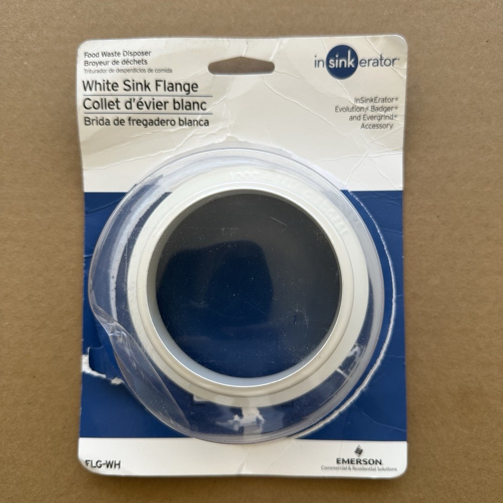 InSinkErator FLG-WH White Disposal Flange