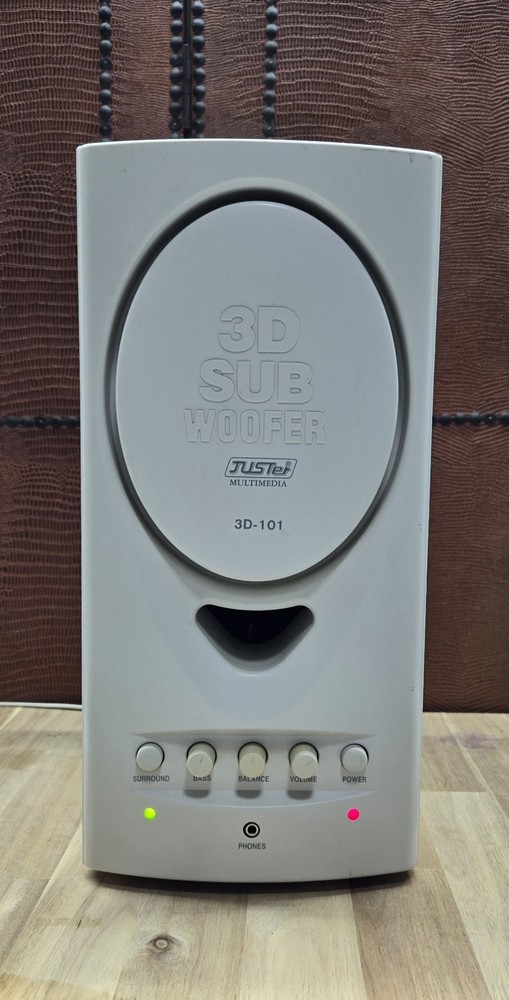 Multimedia 3D Subwoofer, Juster Model 3D-101