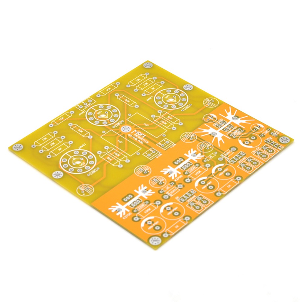 1pc Ground Grid-Tube Pre-Amplifie PCB Board
