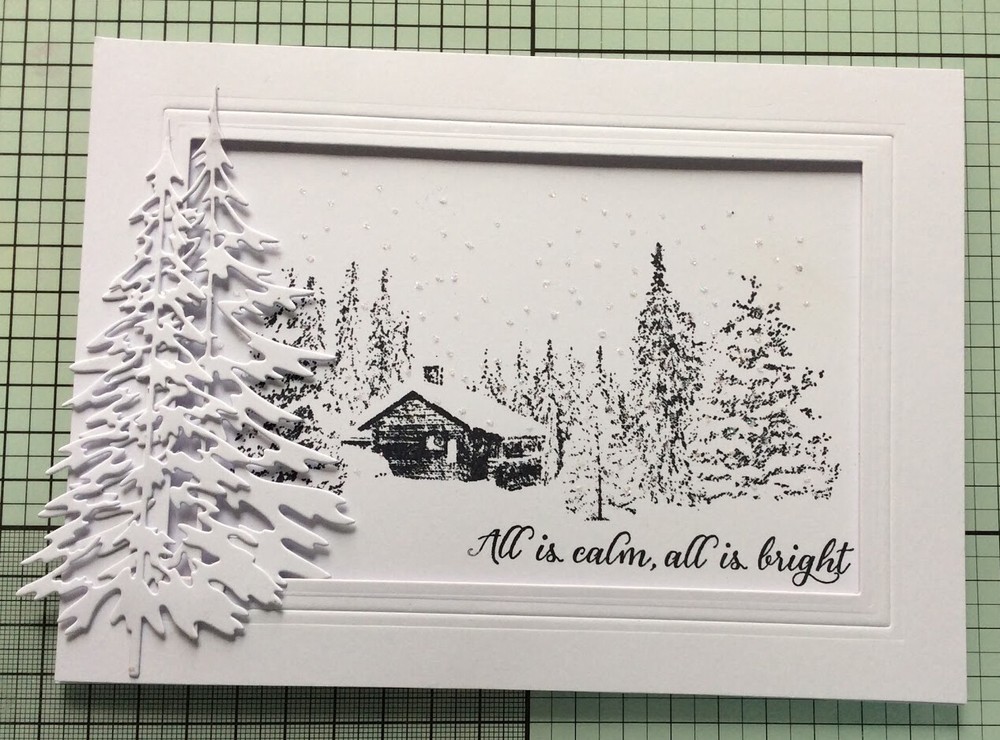 Sizzix Thinlits Woodlands 2pc set #660978 Retail $15.99 designer Tim Holtz