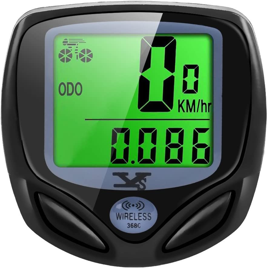 Wireless Waterproof Bike Speedometer & Odometer with LCD Display, Multi-Function