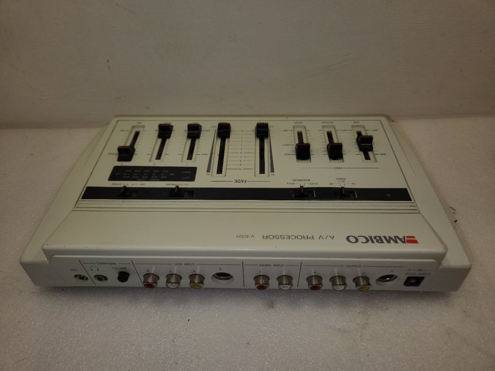 Vintage 90's AMBICO Editing A/V Processor V-6321