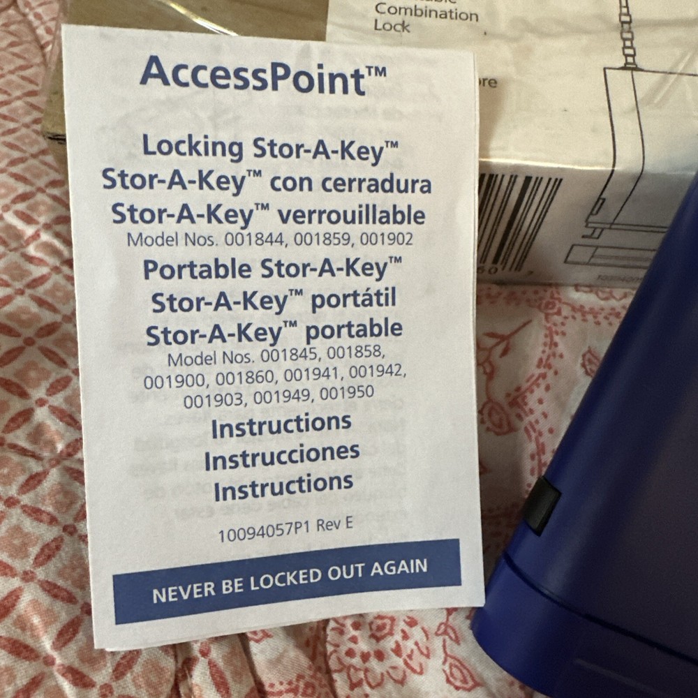 Compact Portable Mini Safe Lock Box for Keys Portable with Adjustable Cable Blue