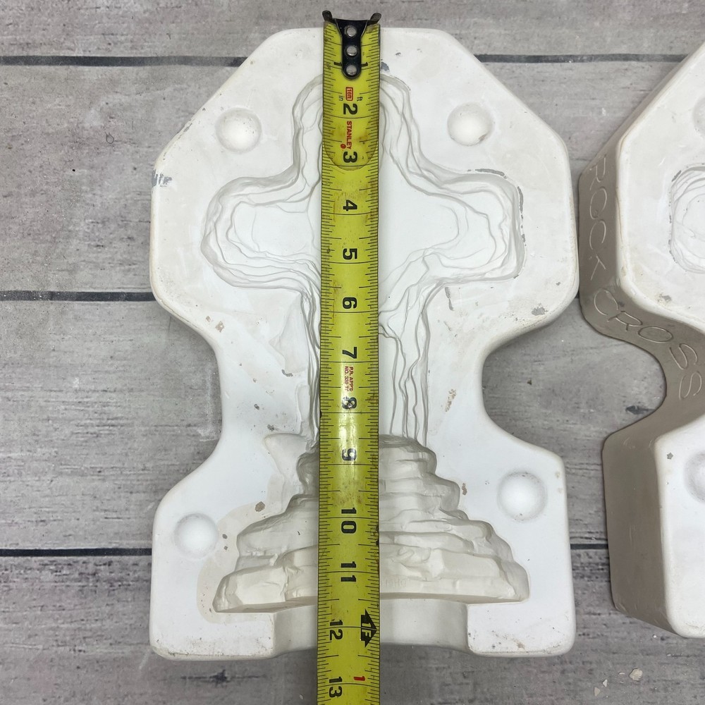 2002 Doc Holliday Ceramic Casting Mold Standing Rock Cross - Easter #2447
