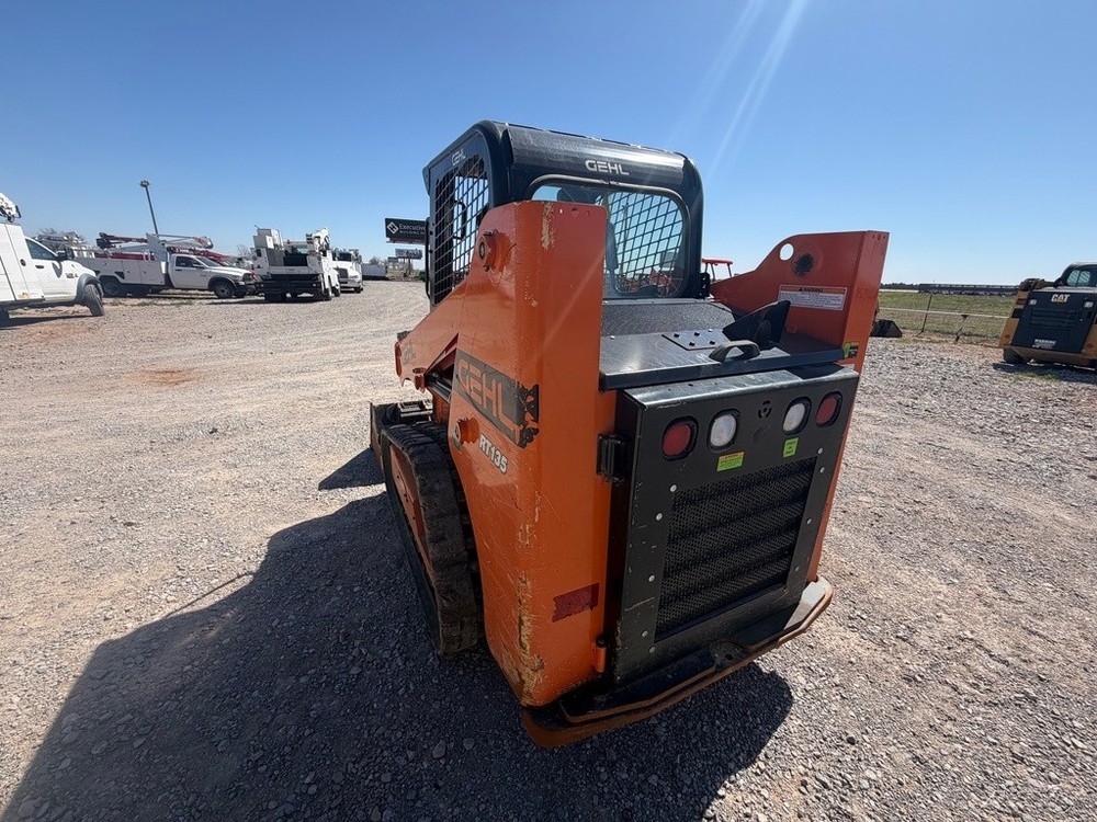 2020 Gehl RT135 Compact Track Skid Steer Loader 46Hp Open Cab Used