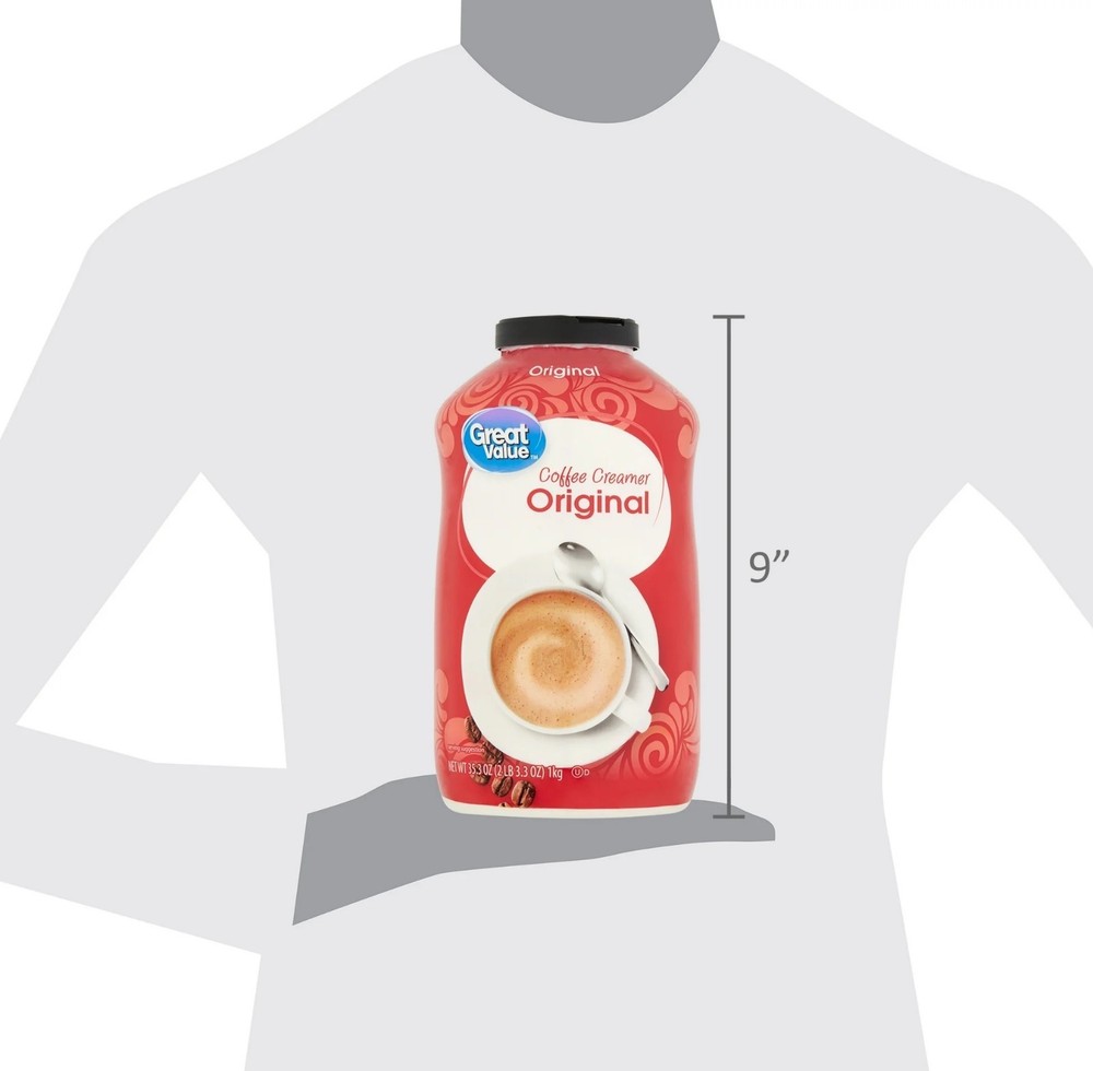 Great Value Classic Coffee Creamer – 35.3 oz Container