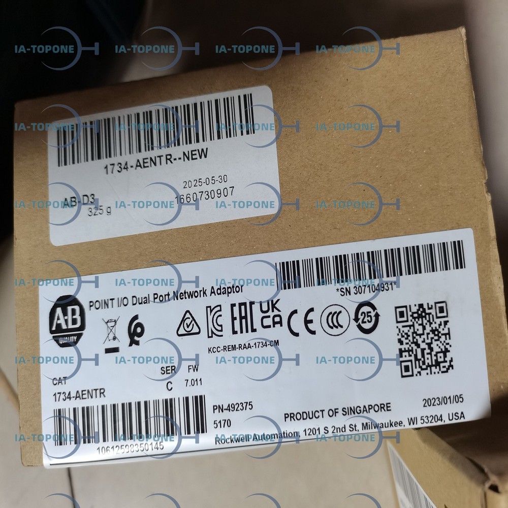 1PC NEW Allen-Bradley 1734-AENTR With 1 Year warranty