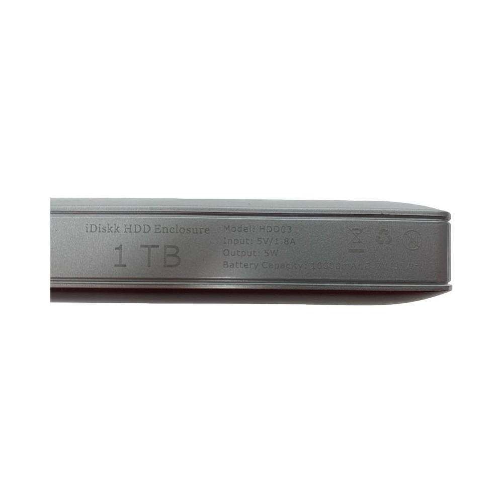 iDiskk 1TB iPad iPhone External Hard Drive Android Photo Storage 48 hours