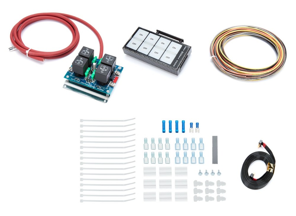 Auto-Rod Controls 4 Switch Overhead Control Module C/F Fin. 4003R