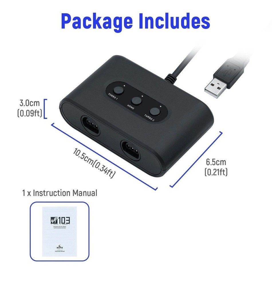 Mayflash Nintendo 64 Controller Adapter to Nintendo Switch and PC