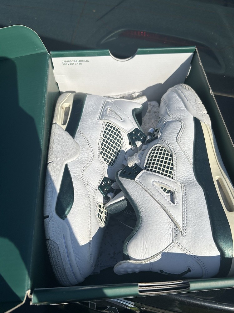 Jordan 4 Oxidized Green Sneakers size 5