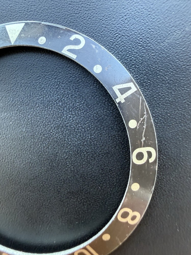 Rolex Faded GMT Master Watch 16710 Bezel Black Insert e11005