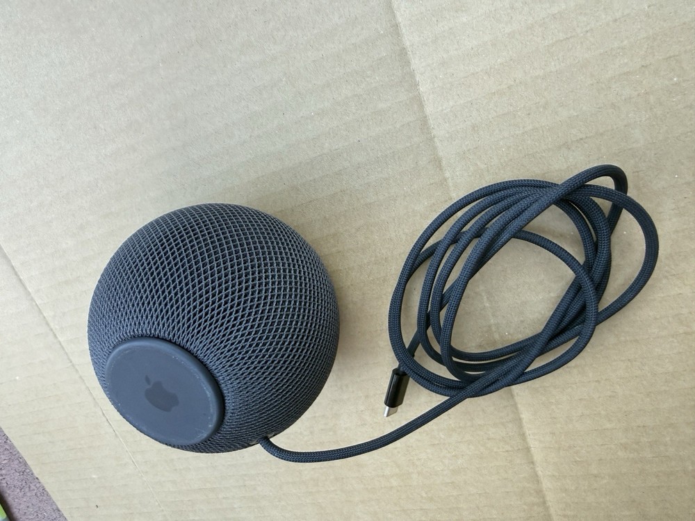 Apple HomePod Mini Smart Speaker Black Model A2374 Tested Works