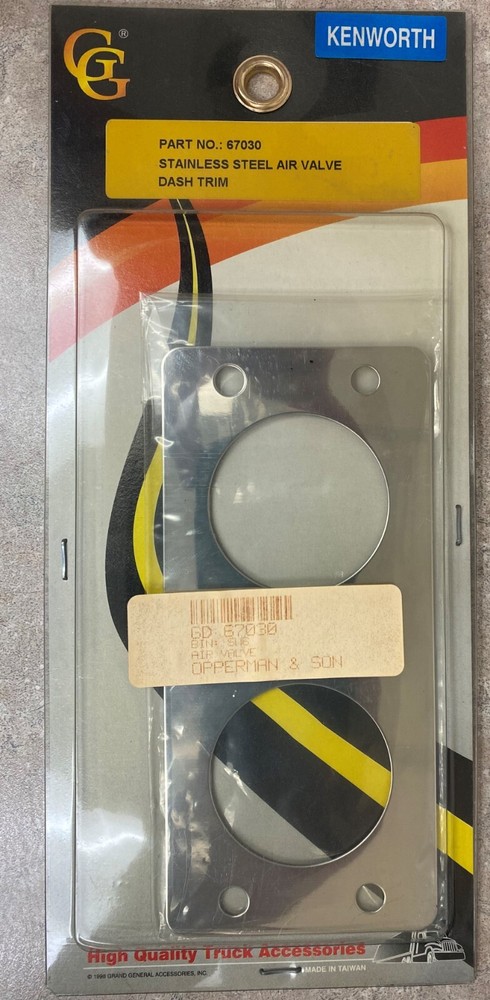 Stainless Steel Air Valve Dash trim