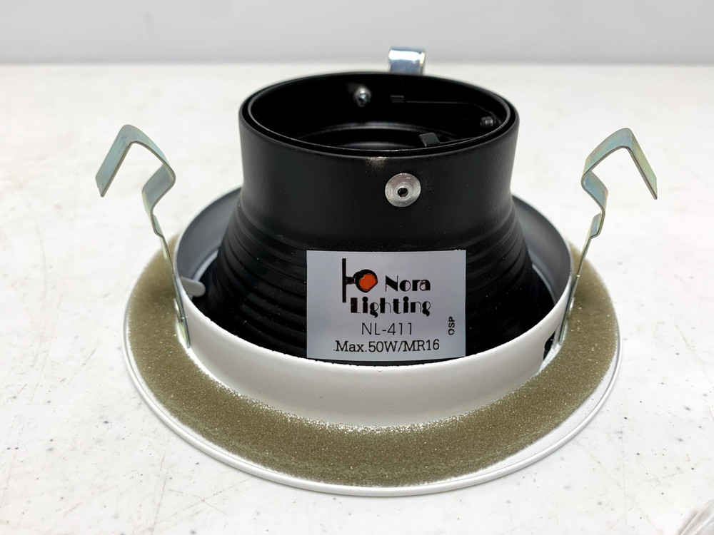 Nora NL411 Two-Toned 4" Adjustable Stepped Baffle Ring