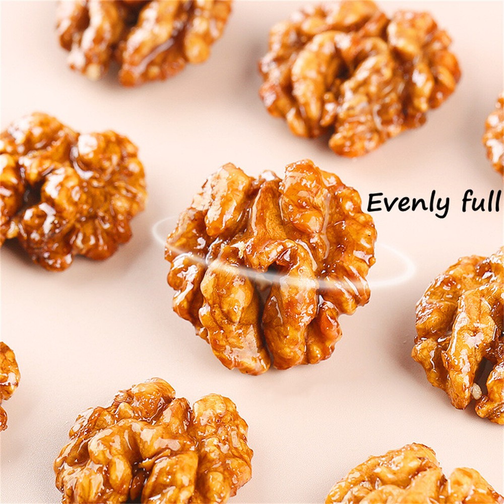 1 Pack 500g Sugar-Coated Amber Walnut Kernel Walnut Meat Leisure Snacks
