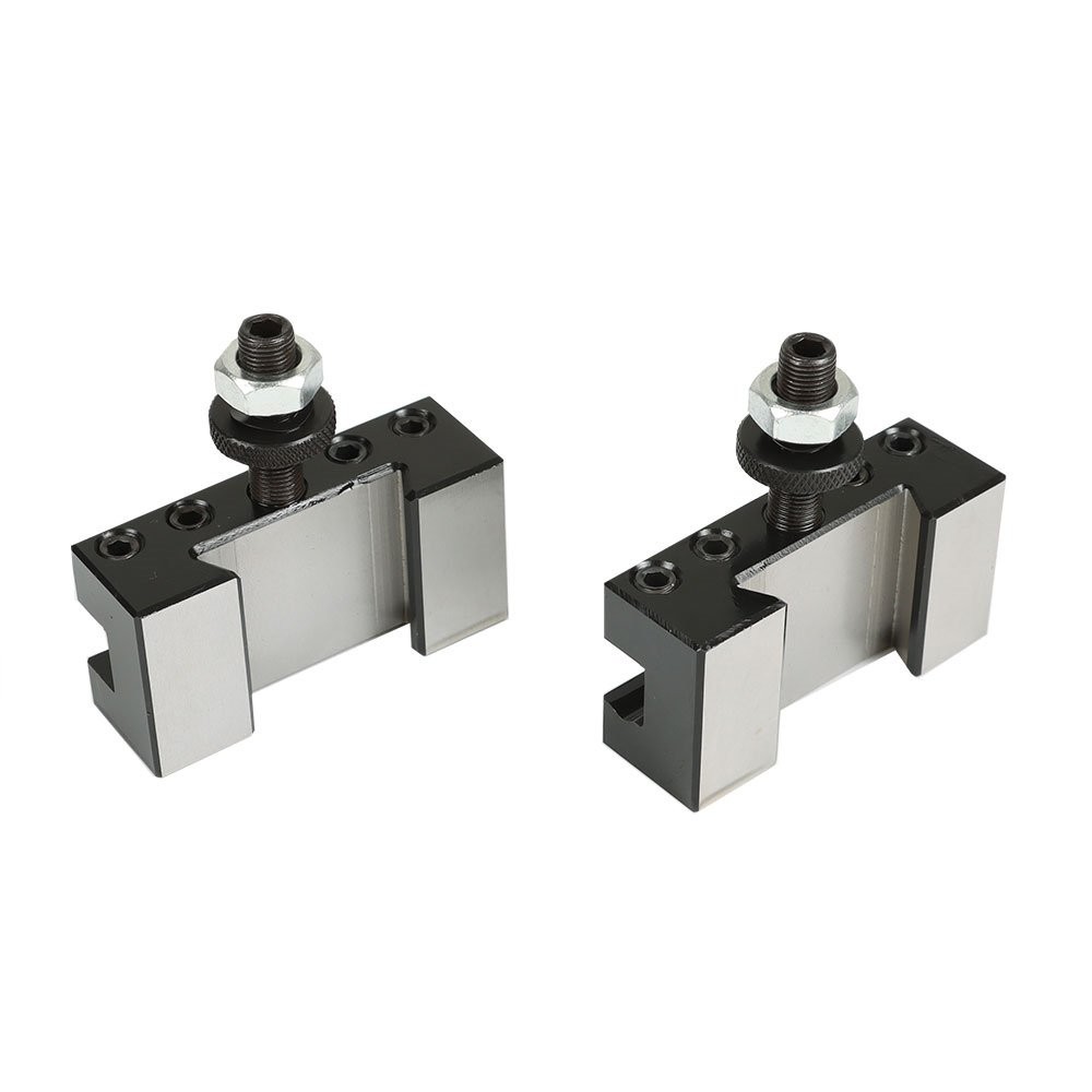 AXA 250-100 Set Piston Type Quick Change Tool Post Holder For Lathe 6- 12"
