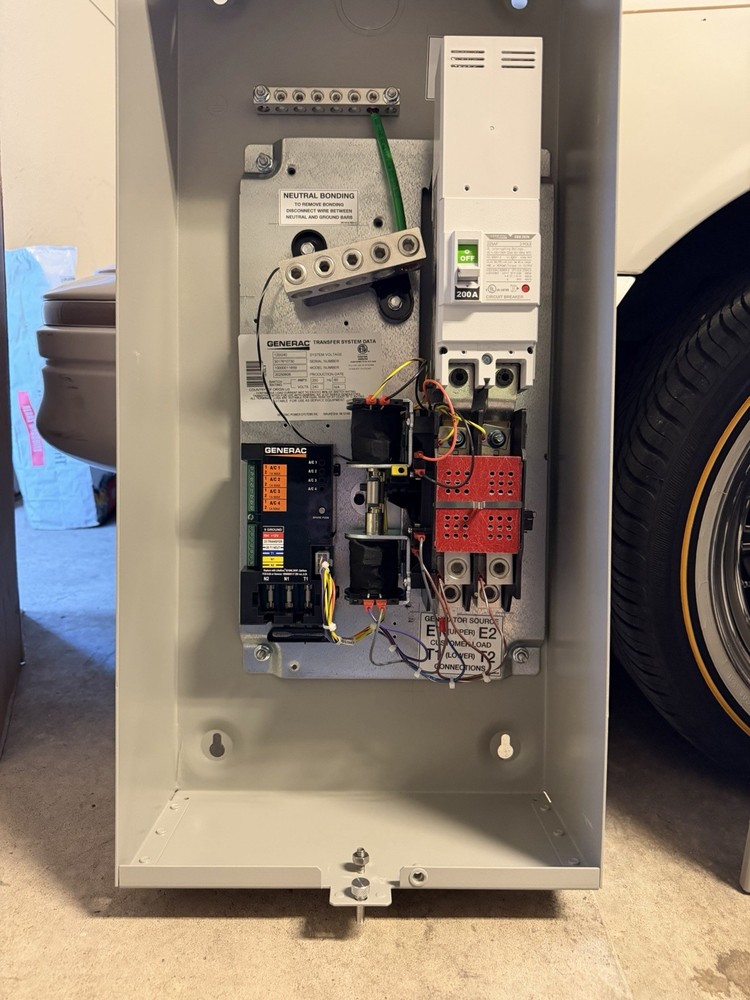 Generac RXSW200A3 Automatic Transfer Switch 200A