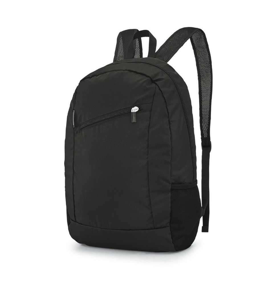 Samsonite Foldaway Lightweight Backpack, Black 18.5x13x6