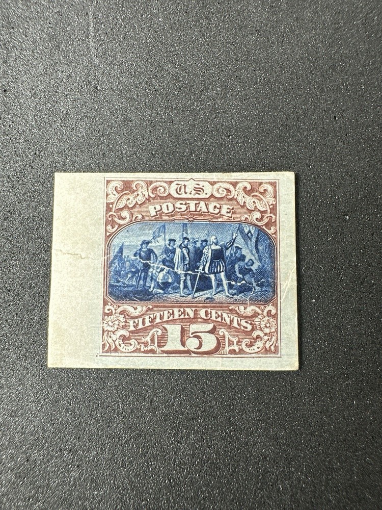 1869 Scott 129 Proof Columbus Postage Stamp