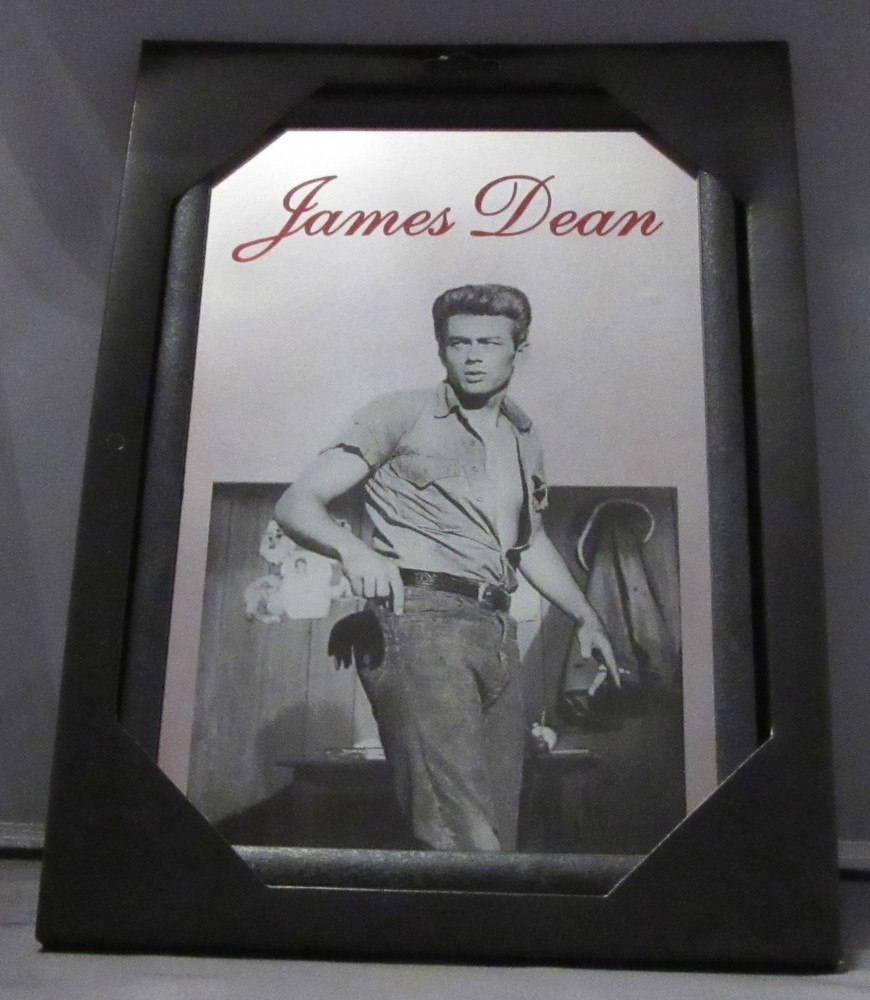 Mirror James Dean pub/bar, mancave, home decoration