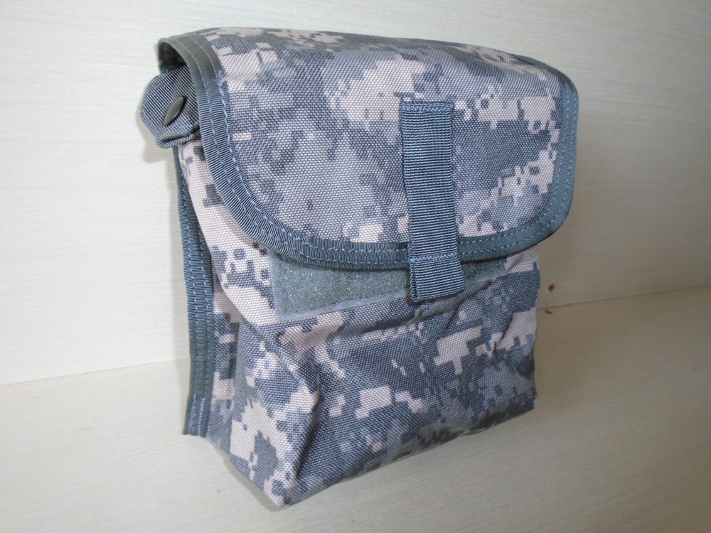 Initial Attack ACU MOLLE M60 100RD Saw Mag Pouch w/ Inserts USGI ISSUE