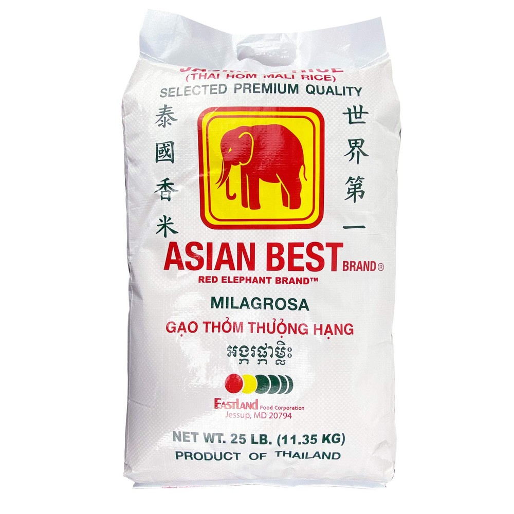 Jasmine Rice, 25 Pound