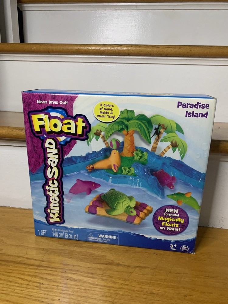 Kinetic Sand Float Paradise Island Set NIB