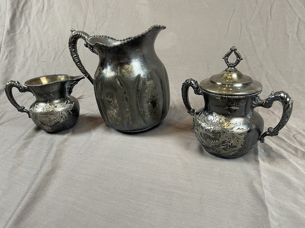 Richfield Plate Co Quadruple Set