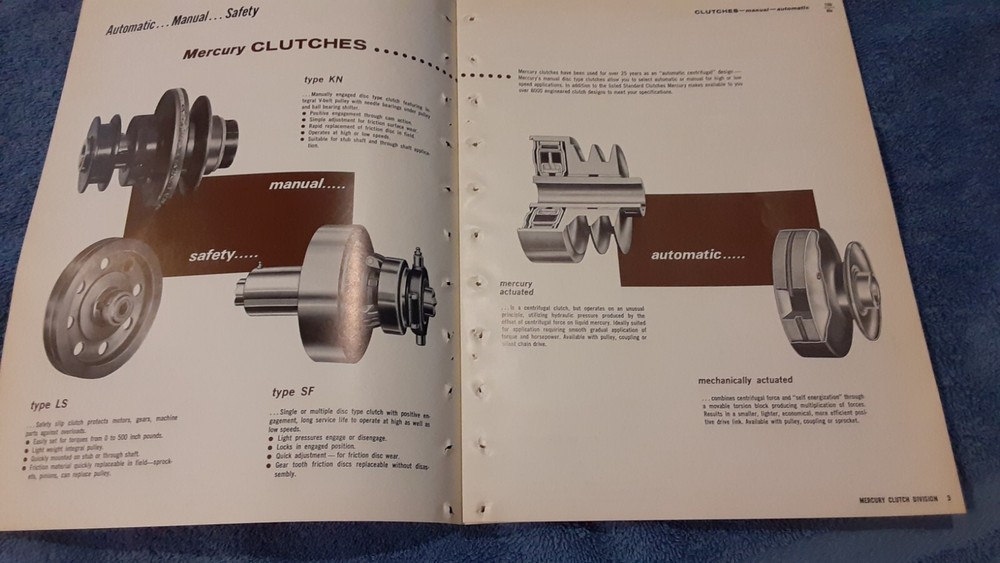 Mercury Clutch 1966 Catalog asbestos?
