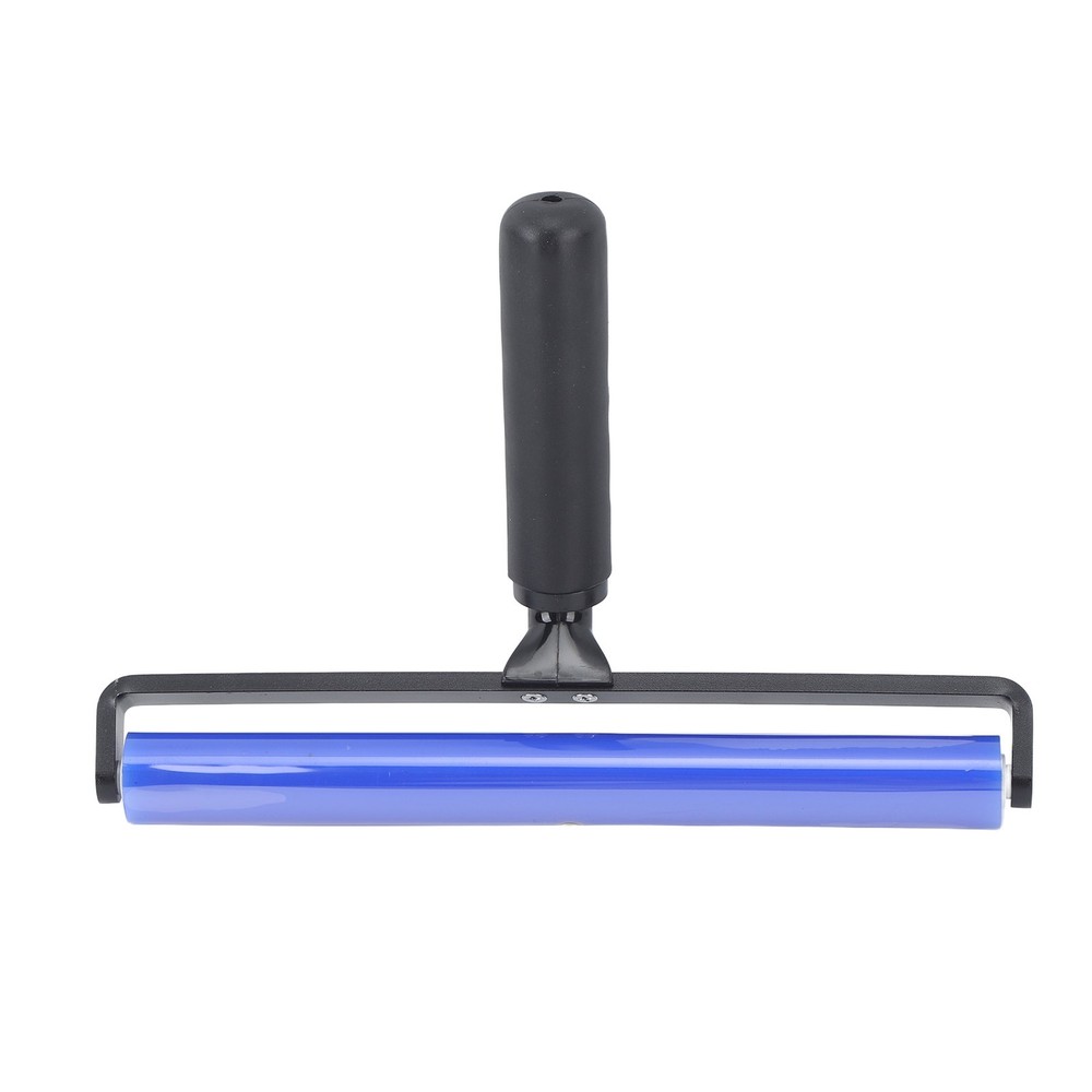(10in)High Adhesion Blue Silicone Dust Roller Manual Dust Removal Roller US