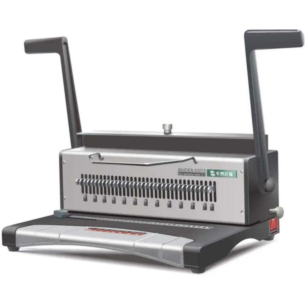 NEW Qupa S303 Wire Binding Machine Binder