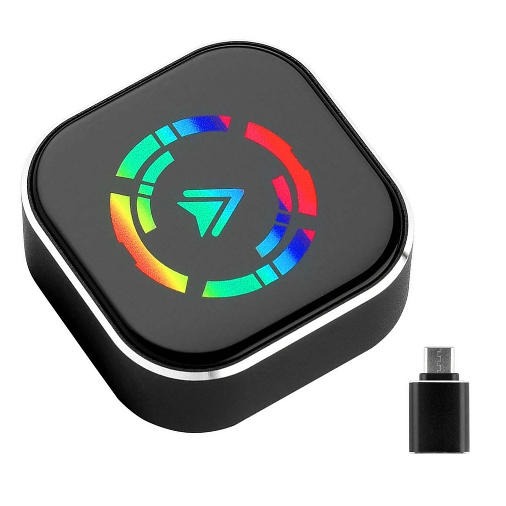 For Apple CarPlay Wireless USB Adapter Bluetooth 5.0 for iOS Android Auto System