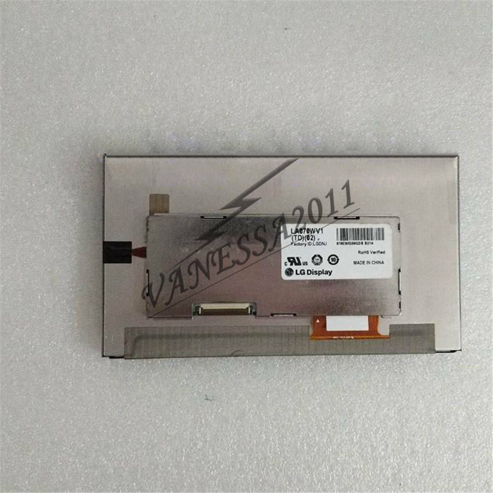 2.5X17.8cm 800×480 Resolution LCD Screen Panel LA070WV1 (Td)(02)