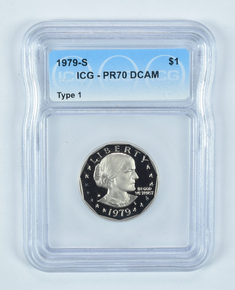 1979-S Susan B Anthony $1 Type 1 PR70 DCAM ICG