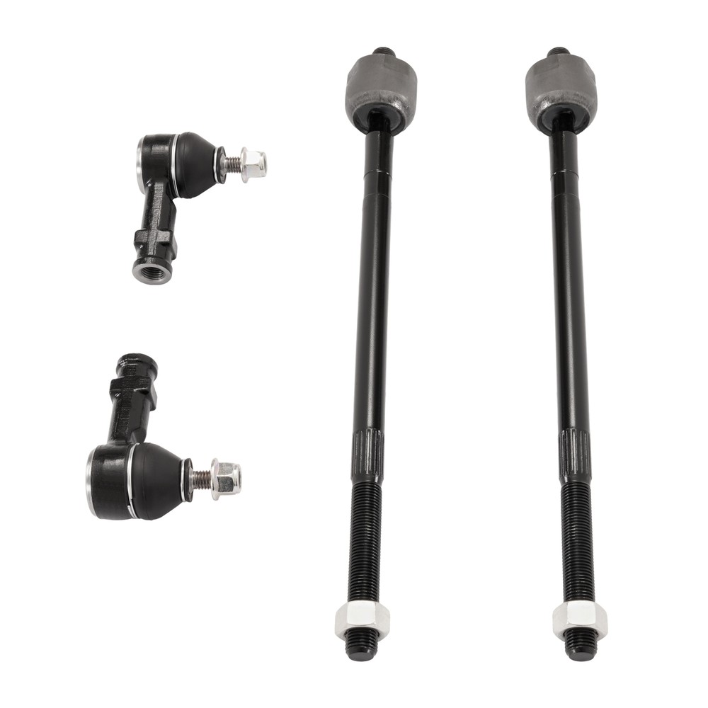 Front Left & Right Inner & Outer Tie Rod Ends for Ford Focus 2006-2011 4Pcs