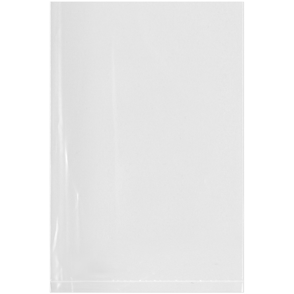 Plymor 4" x 6", 3 Mil Flat Open Clear Plastic Poly Bags