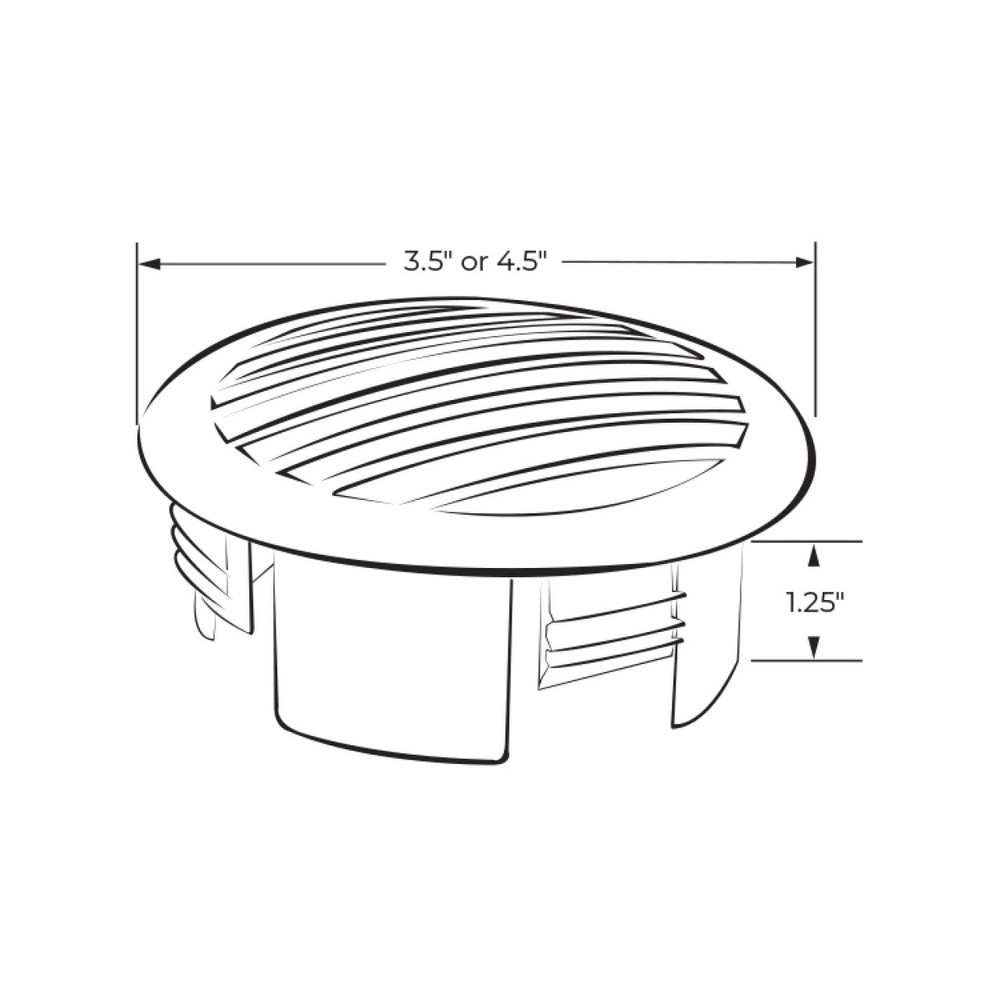 ITC High Dome Air Flow Vent 81934