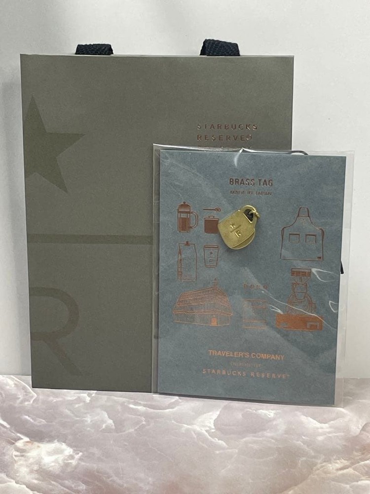 Starbucks Roastery Traveler's Note Tag Mug Facade Set