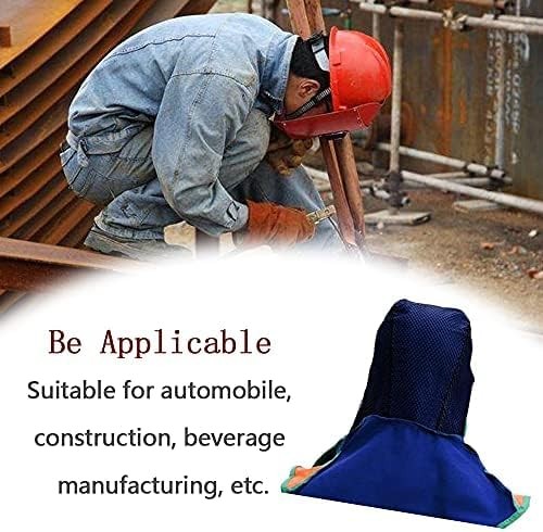Welding Hood Fireproof Washable Neck Protector Face Shield Cotton Mask