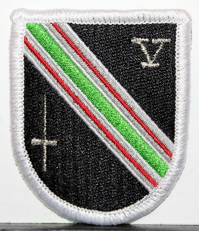 US Army 5th Special Forces Group Task Force Dagger Beret Flash Patch Insignia