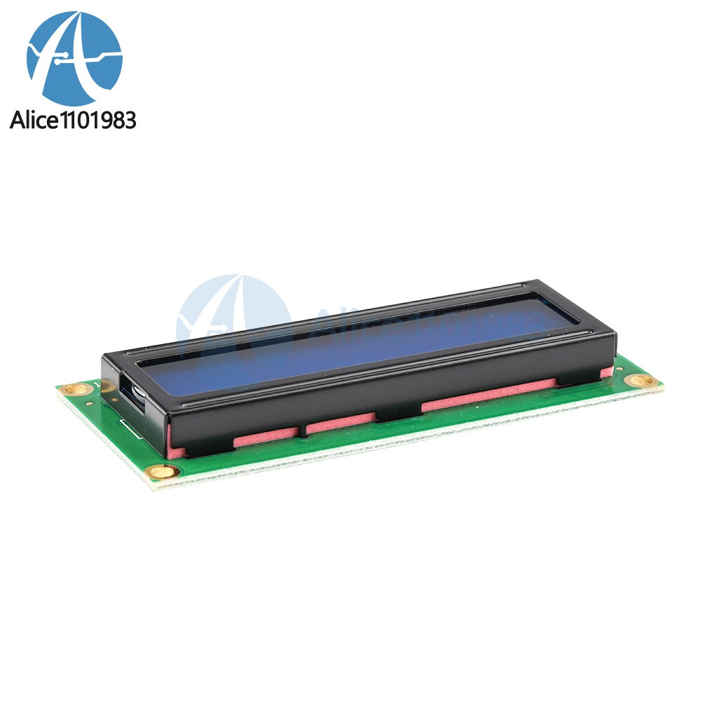 1602 16x2 Character LCD Display Module HD44780 Controller Blue Blacklight