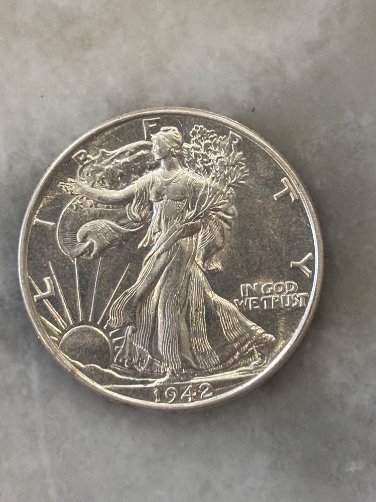 1942 Liberty Walking Silver Half Dollar