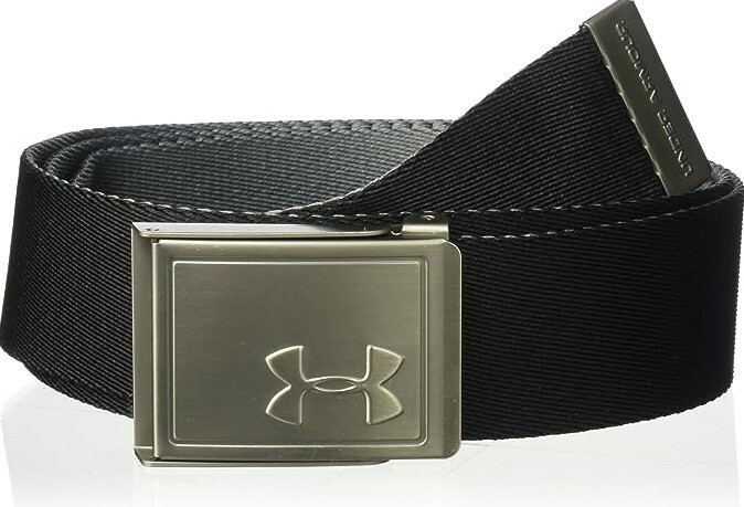 Under Armour Men's Webbed Belt-Black