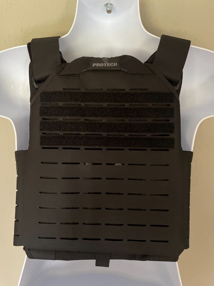 PROTECH Tactical Armor Plate Rack Carrier SHIFT 360 AWS QRS Large Black Webless