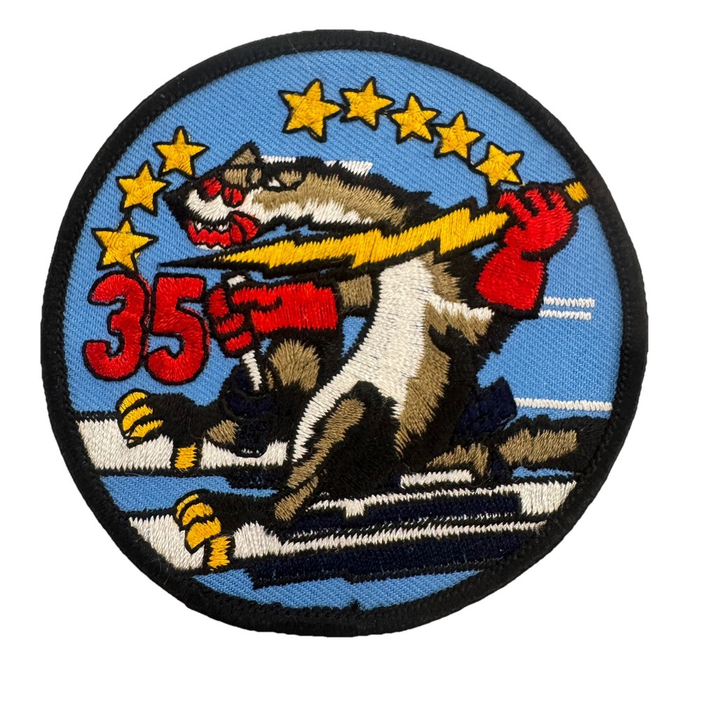 Vintage USAF US Air Force Academy 35th Cadet Squadron Patch Original Unused