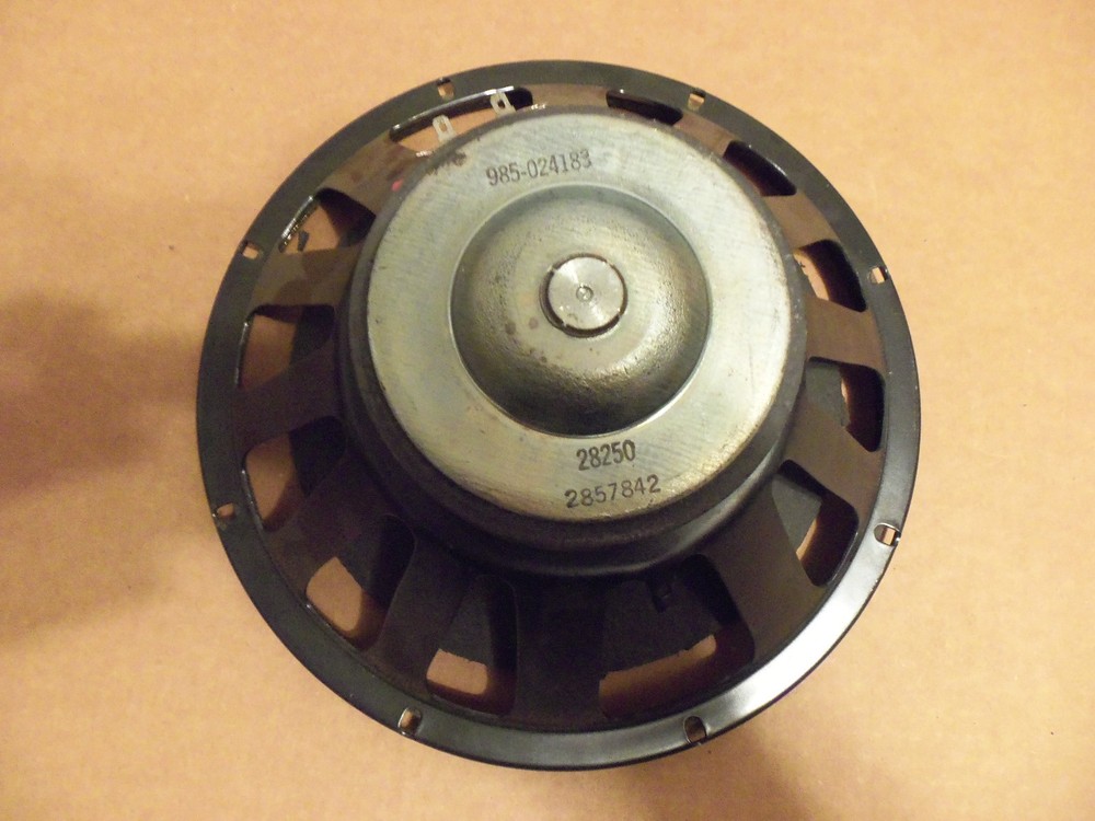 10” Speaker Re-Cone PROJECT Lowery-Rola 985-024183 8-ohm date code 2857842