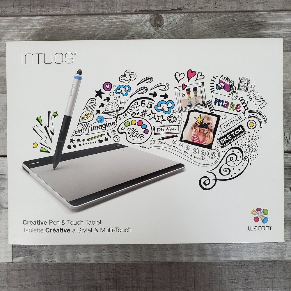Wacom Intuos CTH-480 Touch Graphics Tablet Creative Pen CTH480 USB