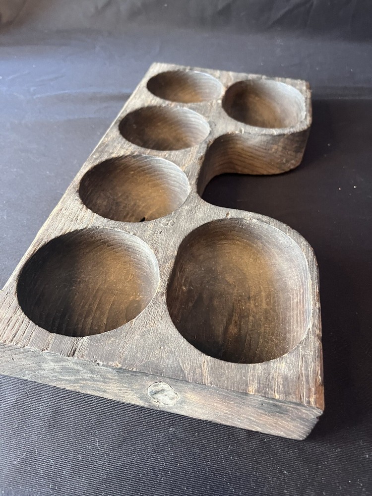 Hand Carved Wooden Organizer